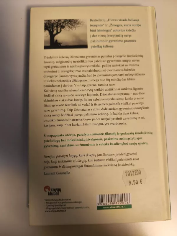 Diena kai išmokau gyventi - Laurent Gounelle, knyga 3