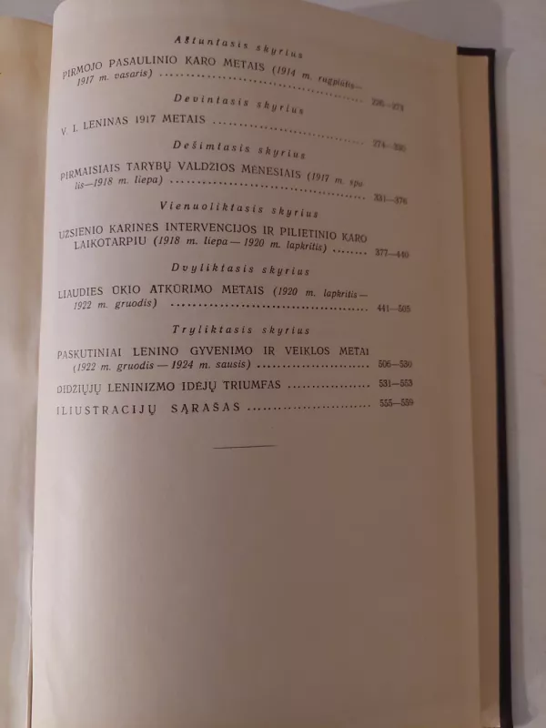 V. I. Lenino biografija - Autorių kolektyvas, knyga 6