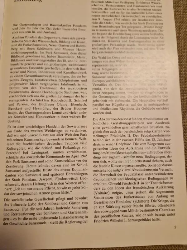 Sanssouci. SchlÖsser Garten Kunstwerke - Bergmann. Krammish.Beyer. Greulich, knyga 4