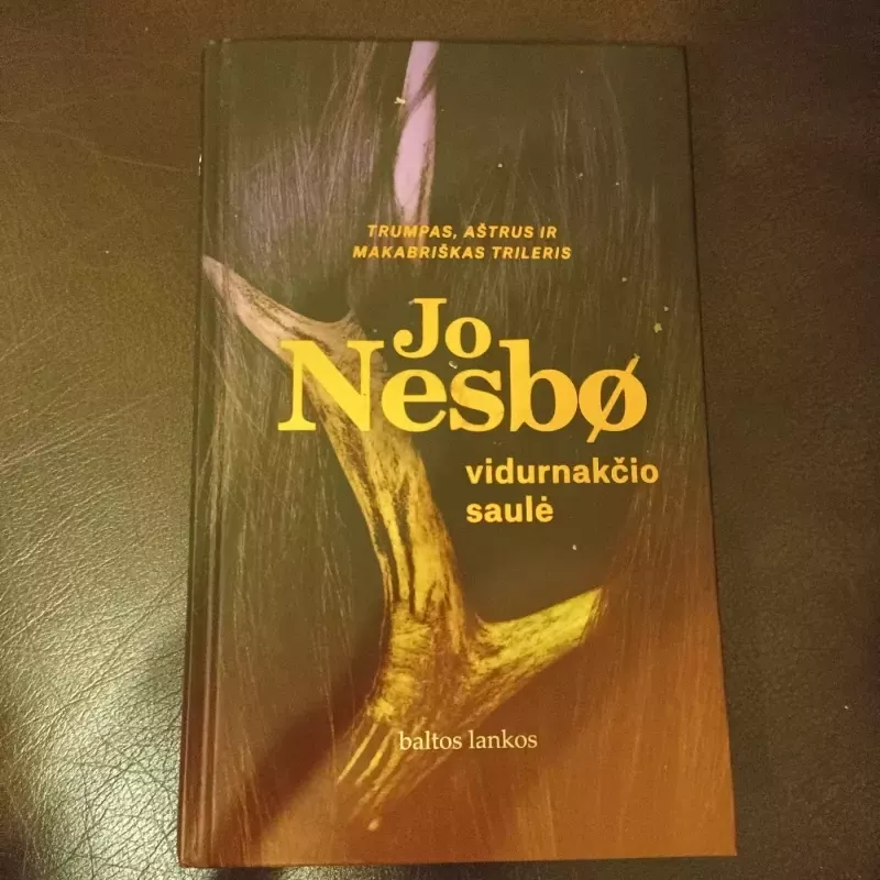 Vidurnakčio saulė - Jo Nesbø, Jo Nesbo, knyga 2