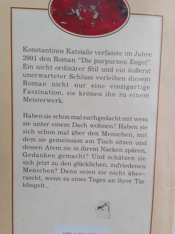 Die purpurnen Engel - Konstantinos Katsialis, knyga 4