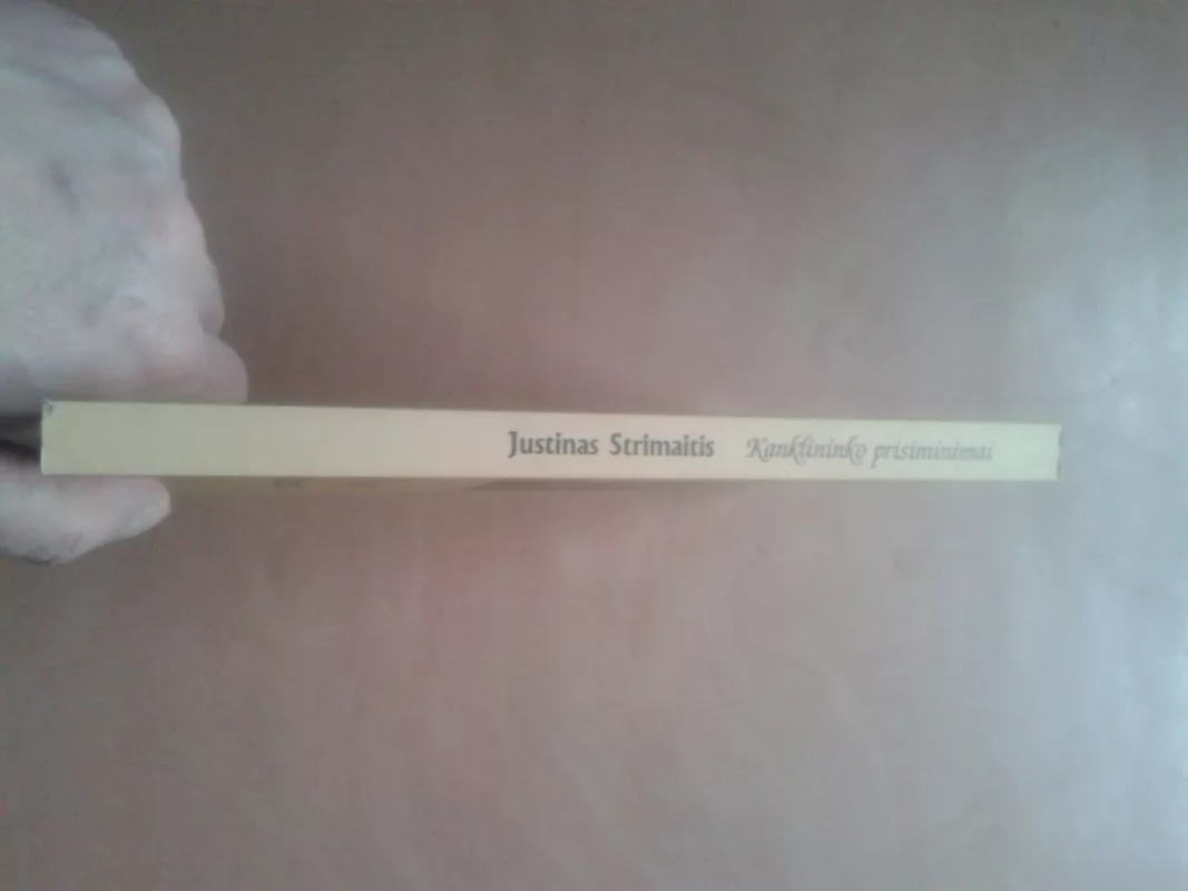 Kanklininko prisiminimai - Justinas Tumenas, knyga 3