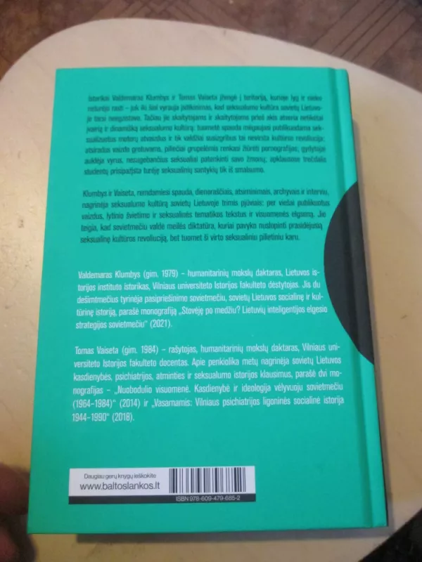 Mažasis o: seksualumo kultūra sovietų Lietuvoje - Tomas Vaiseta, knyga 5