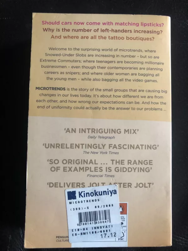 Microtrends - Mark J. Penn, knyga 3