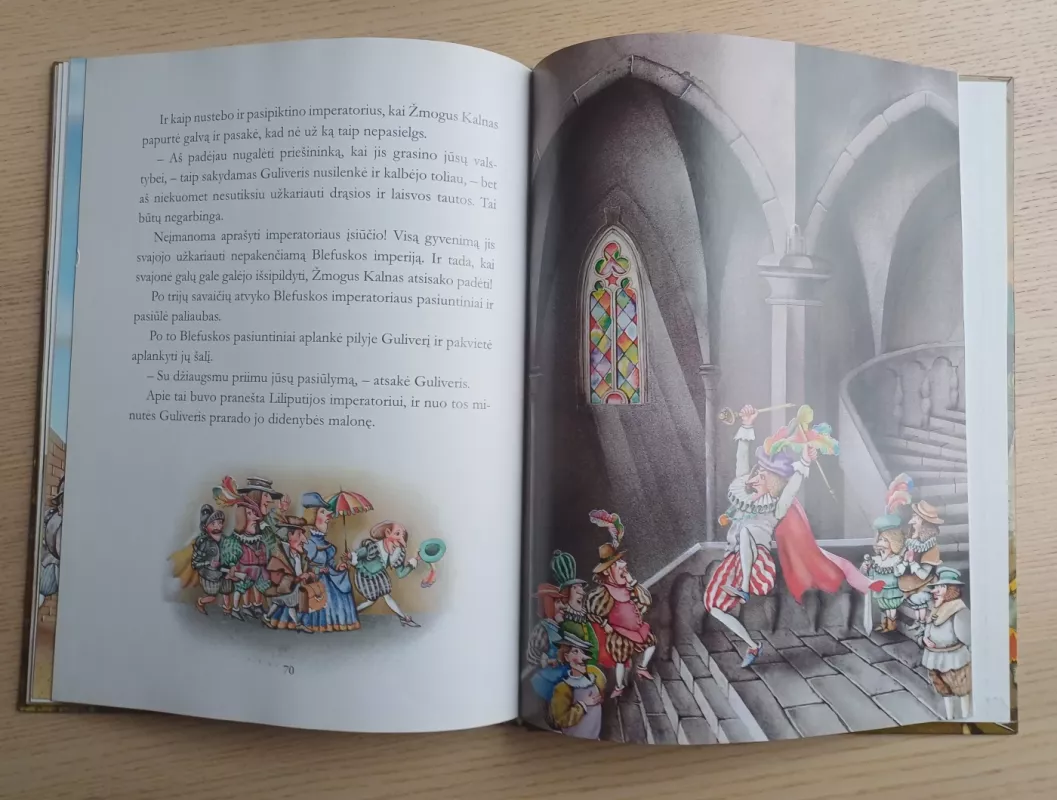Guliveris pas liliputus - Jonathan Swift, knyga 5