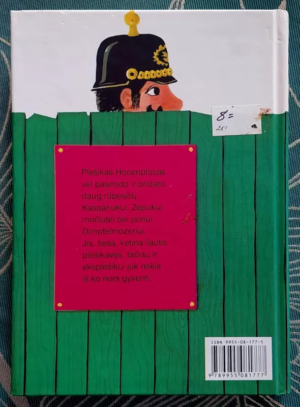 Smuklė "Plėšiko lindynė miške" - Otfried Preussler, knyga 3