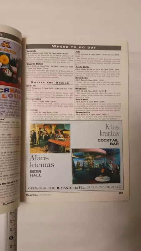 Klaipeda In Your Pocket 1997/1998 - Autorių Kolektyvas, knyga 3