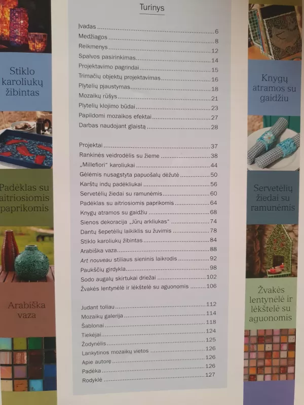 Mozaika. Gražios ir originalios idėjos namų dekoravimui - Angie Weston, knyga 3