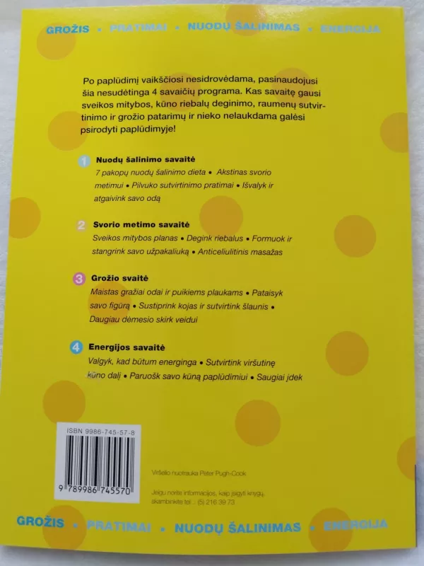 Bikinio figūra per 4 savaites - Jo Lethaby, knyga 3