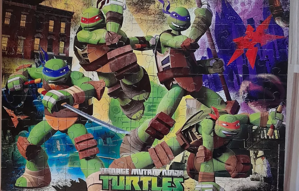 Vėžliukai nindzės - , stalo žaidimas 3