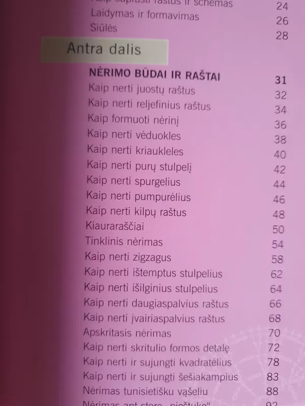 Nėrimo enciklopedija - Jan Eaton, knyga 6