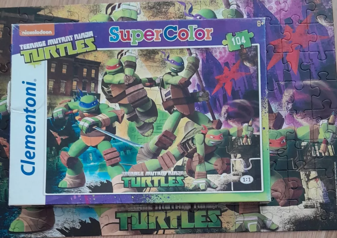 Vėžliukai nindzės - , stalo žaidimas 2