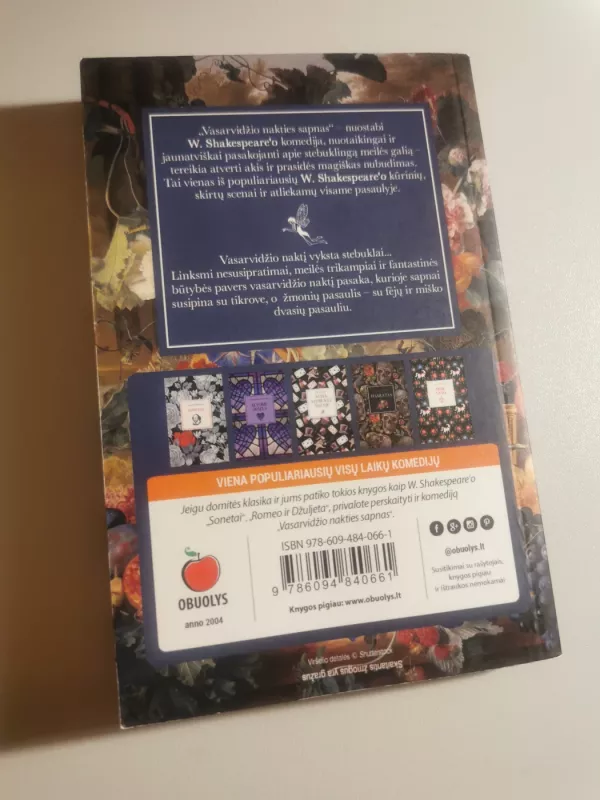 Vasarvidžio nakties sapnas - Viljamas Šekspyras, knyga 3