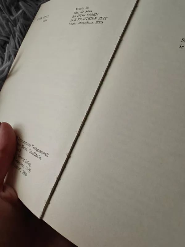 Tinkama mityba tinkamu laiku - Kim da Silva, knyga 5