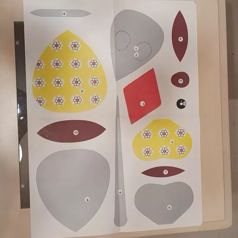 Žaislai iš atraižų. Pelė - Sigita Saulėnienė, knyga 4