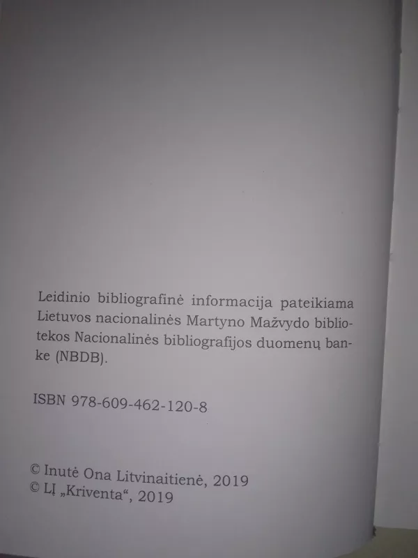 Laiškai, kad išgyventum. . . - Inutė Ona Litvinaitienė, knyga 4