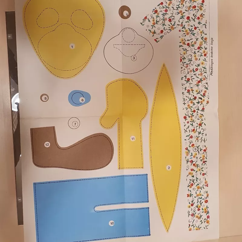 Žaislai iš atraižų. Klounas - Sigita Saulėnienė, knyga 4