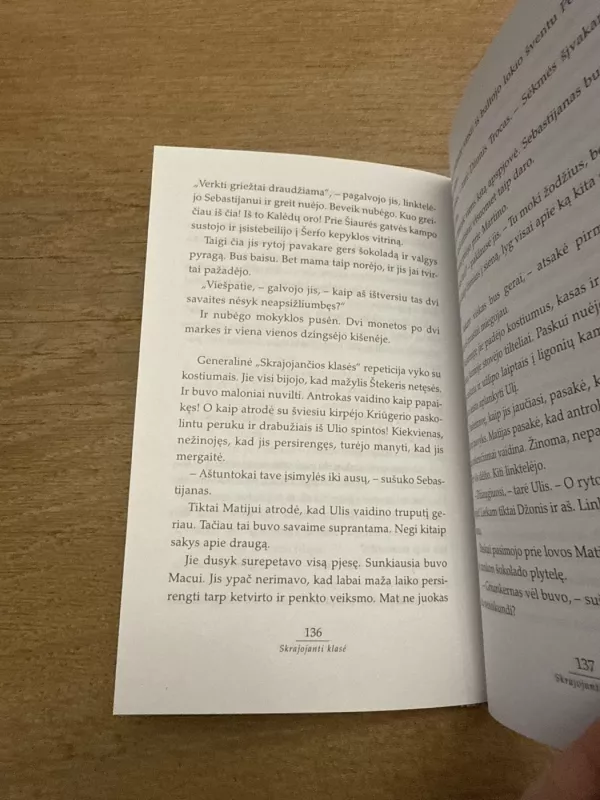 Skrajojanti klasė - Erich Kastner, knyga 6