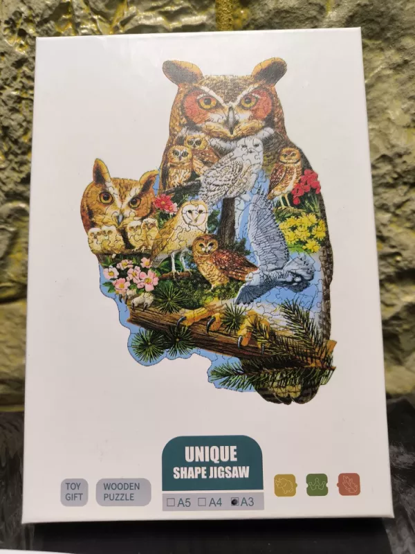 Unique shape jigsaw - , stalo žaidimas 2