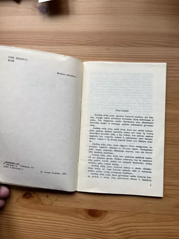 Vėlinės - Juozas Kudirka, knyga 3