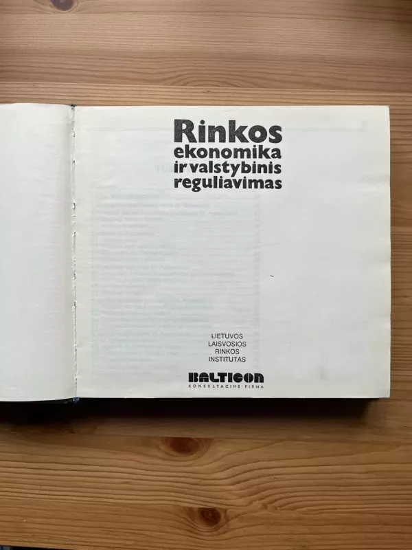 Rinkos ekonomika ir valstybinis reguliavimas - Autorių Kolektyvas, knyga 3