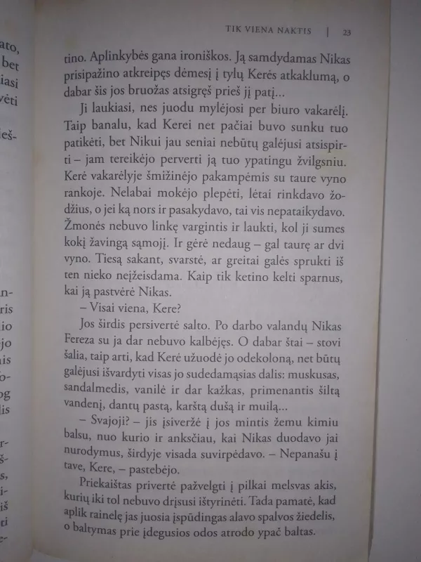 Tik viena naktis - Susan Stephens, knyga 4