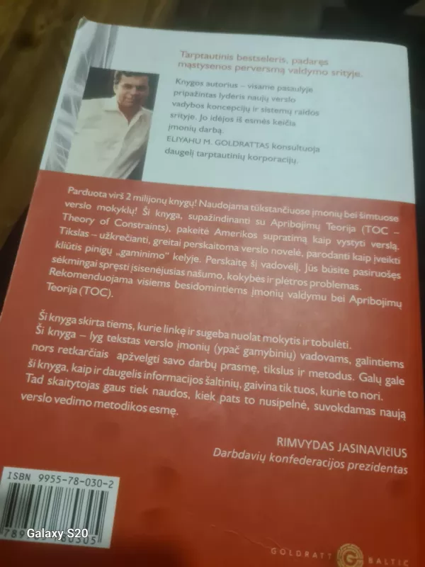 Tikslas Tobulėjimo procesas - Eliyahu M. Goldratt, Jeff  Cox, knyga 3