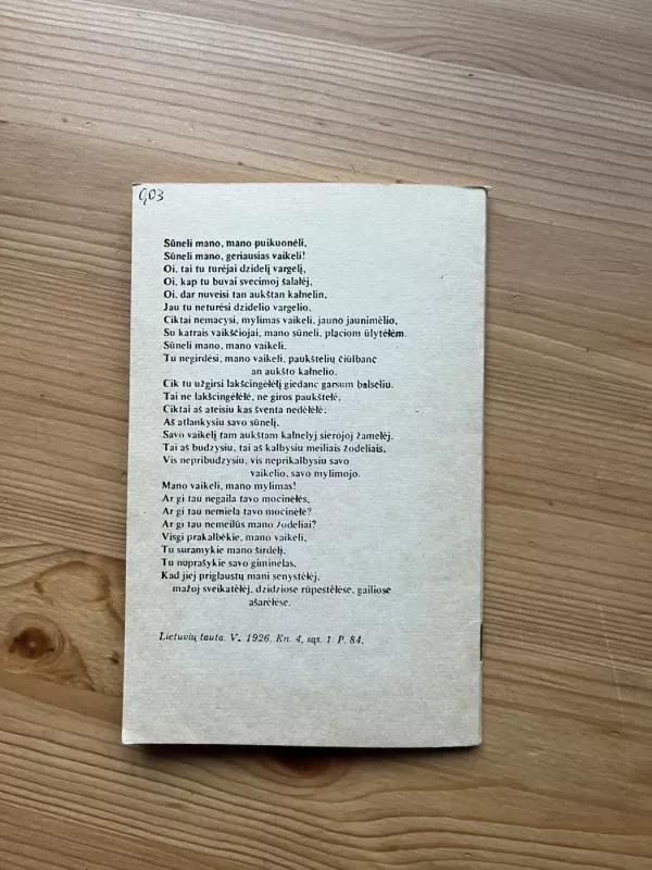 Vėlinės - Juozas Kudirka, knyga 5