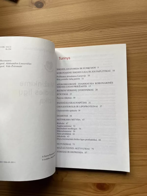 Mažinkime širdies ligų riziką - Žaneta Petrulionienė, knyga 3