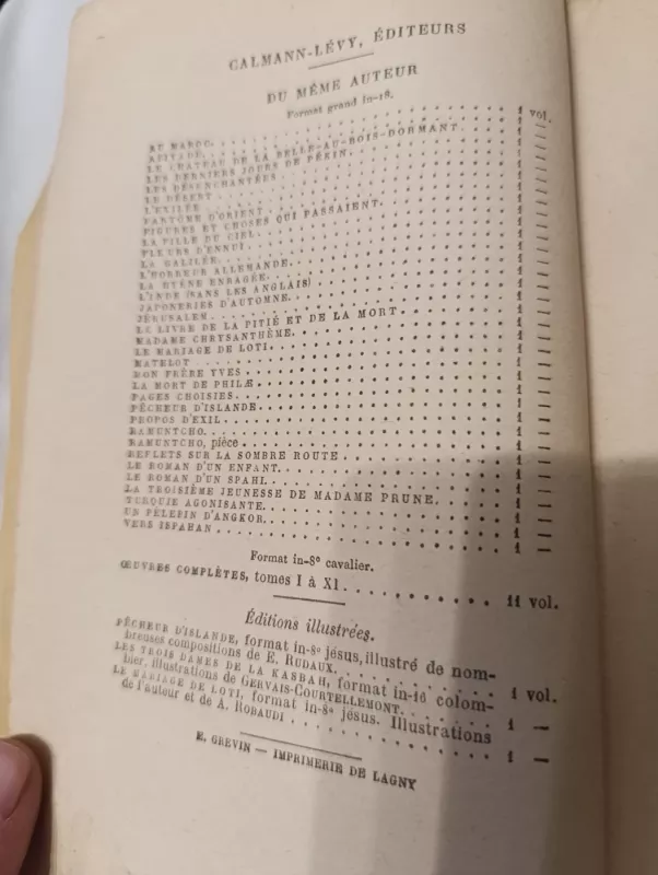 Pecheur D'islande - Pierre Loti, knyga 3