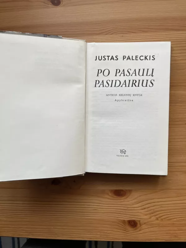 Po pasaulį pasidairius - Justas Paleckis, knyga 3
