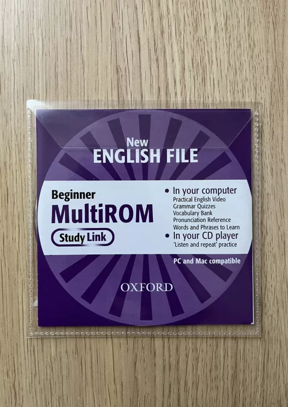New English File Beginner. Workbook with Key and Multi-ROM Pack - Christina Latham-Koenig, Clive Oxenden, Jane Hudson, knyga 4