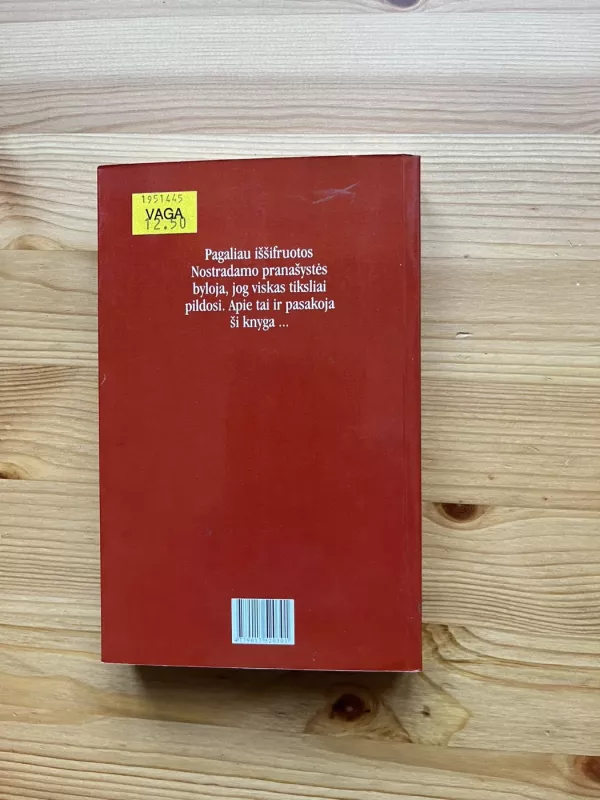 Atskleistasis Nostradamas. Pranašystės išsipildo? - D. Zima, N.  Zima, knyga 5