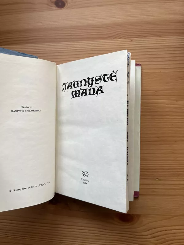 Jaunystė mana - Autorių Kolektyvas, knyga 3