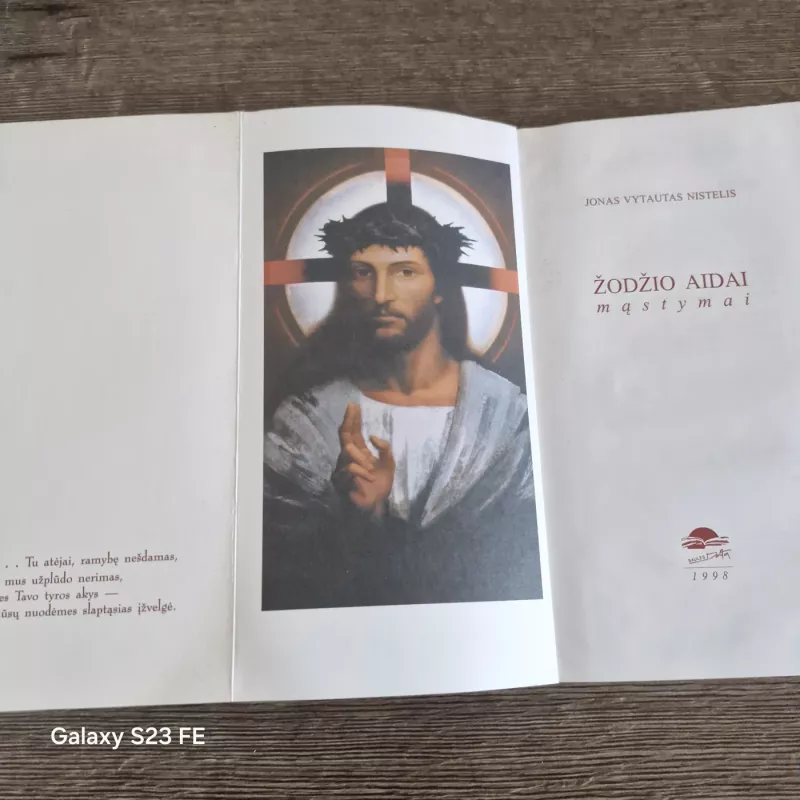 Žodžio aidai - J.V. Nistelis, knyga 3