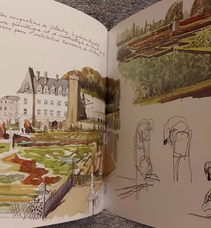 Les jardins de Villandry - Denis Clavreul, knyga 6