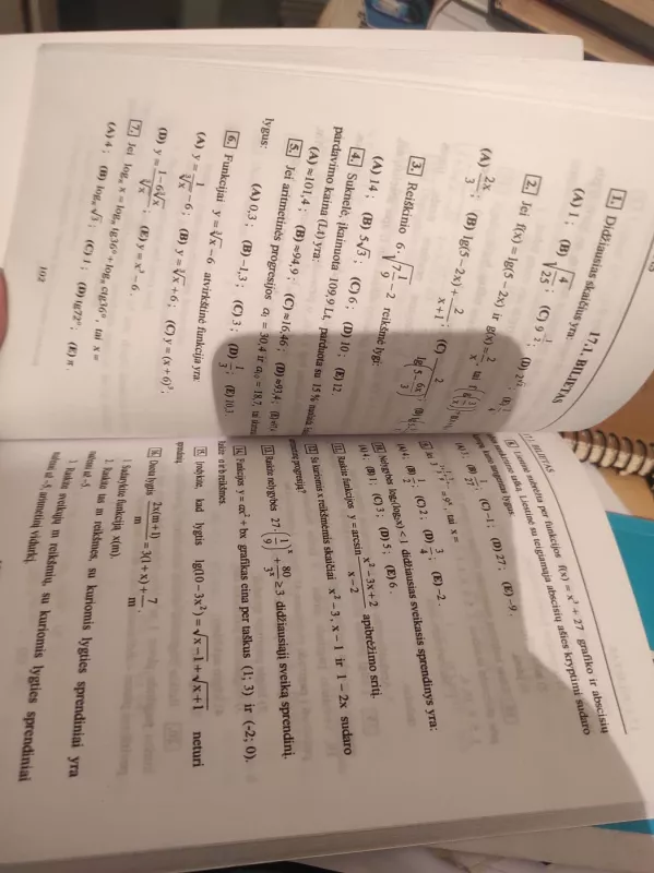 Pasiruoškime baigiamajam matematikos egzaminui - Autorių Kolektyvas, knyga 5