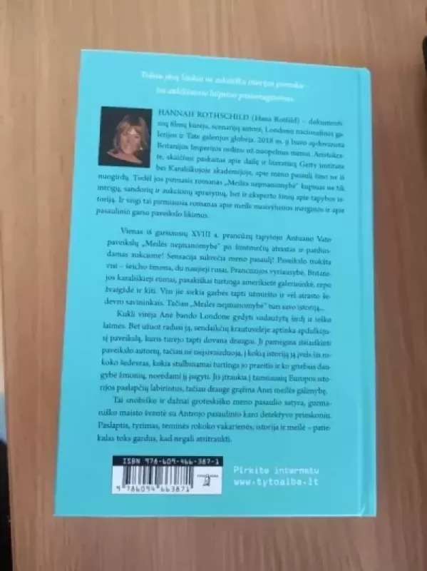 Meilės neįmanomybė - Hannah Rothschild, knyga 3