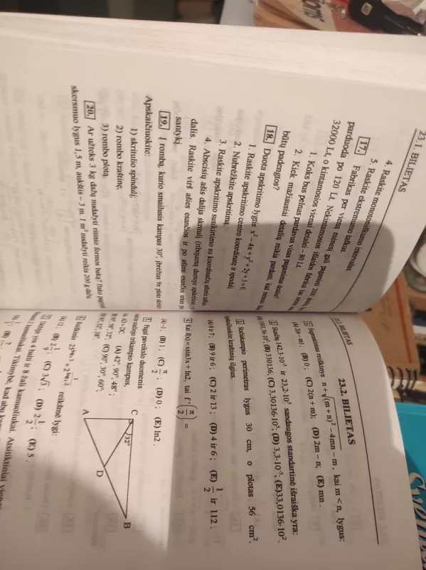 Pasiruoškime baigiamajam matematikos egzaminui - Autorių Kolektyvas, knyga 4