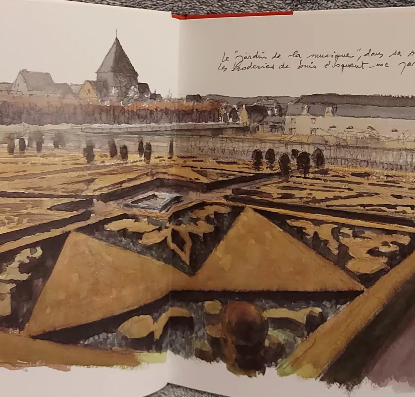 Les jardins de Villandry - Denis Clavreul, knyga 4