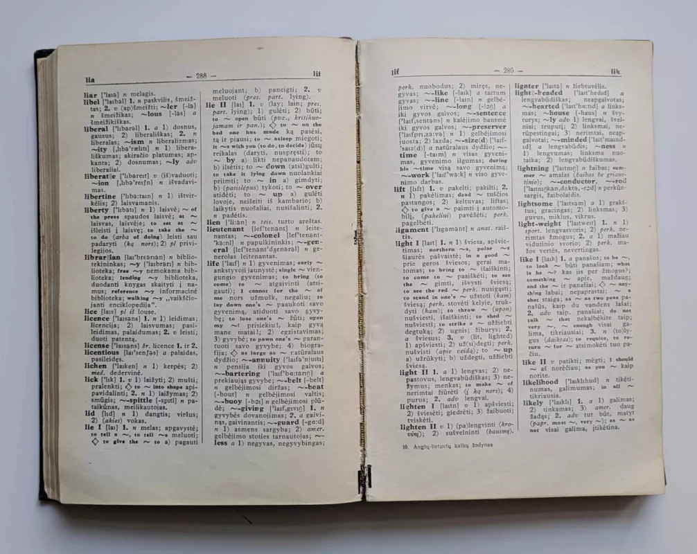 Anglų-lietuvių kalbų žodynas - V. Baravykas, B.  Piesarskas, knyga 5