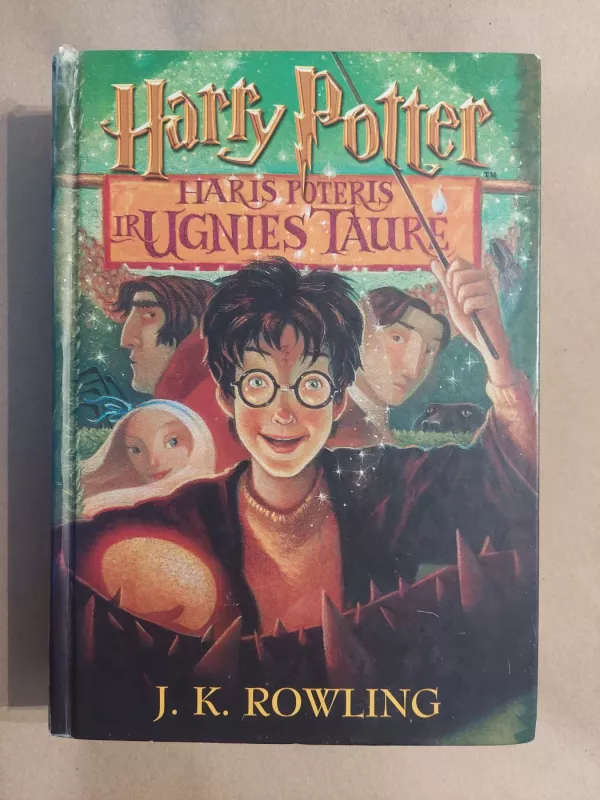 Haris Poteris ir Ugnies Taurė - Rowling J. K., knyga 2