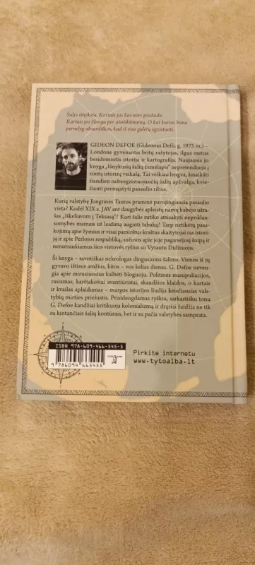 Išnykusių šalių žemėlapis - Gideon Defoe, knyga 3