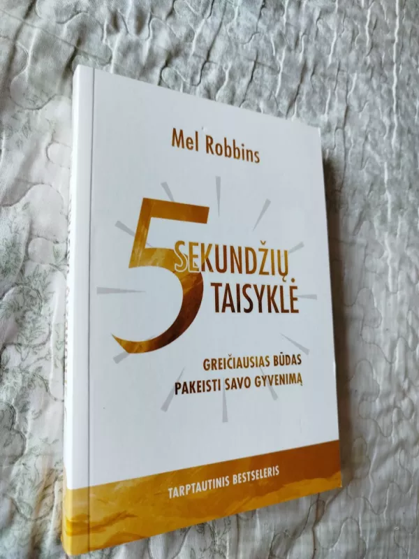 5 sekundžių taisyklė - Mel Robbins, knyga 2