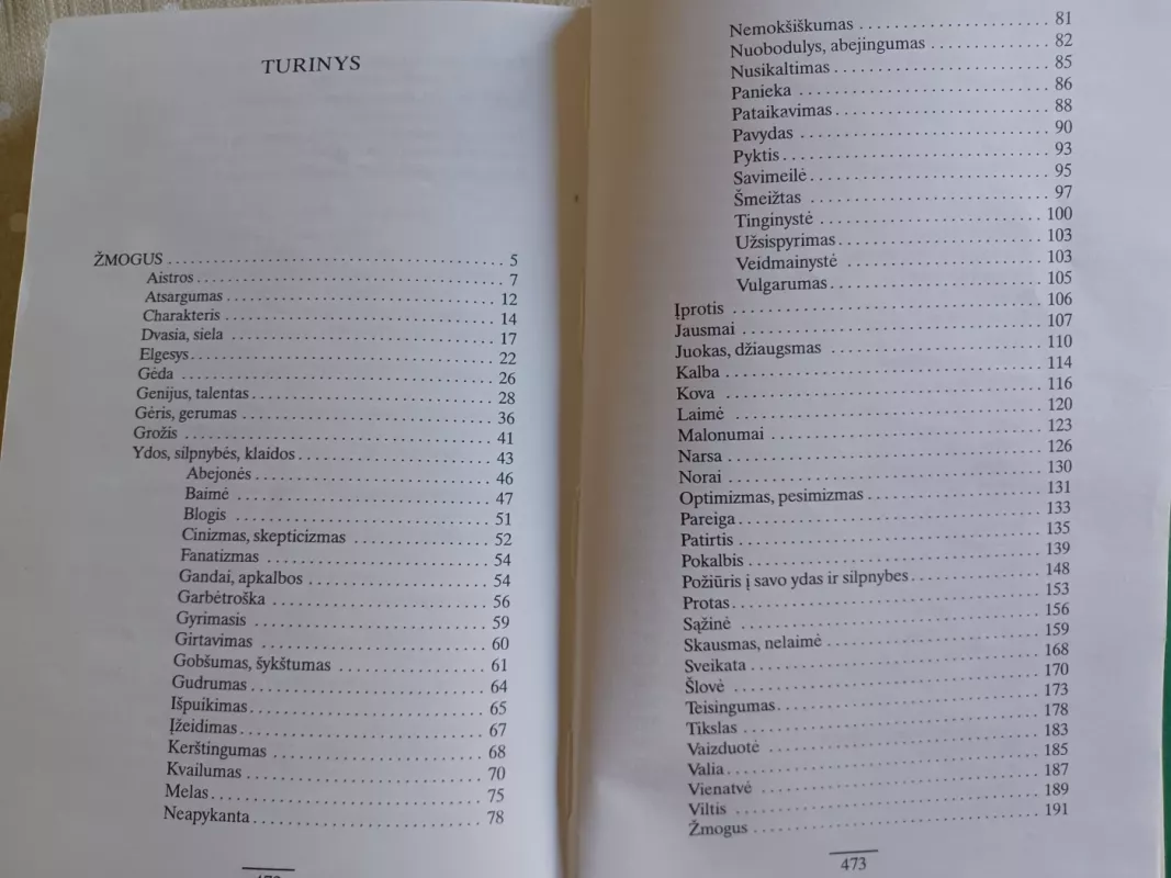 Išminties druska - aforizmų rinkinys, knyga 3