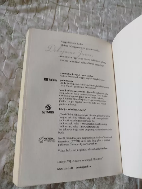 Tikroji dievo prigimtis - Andrew Wommack, knyga 5