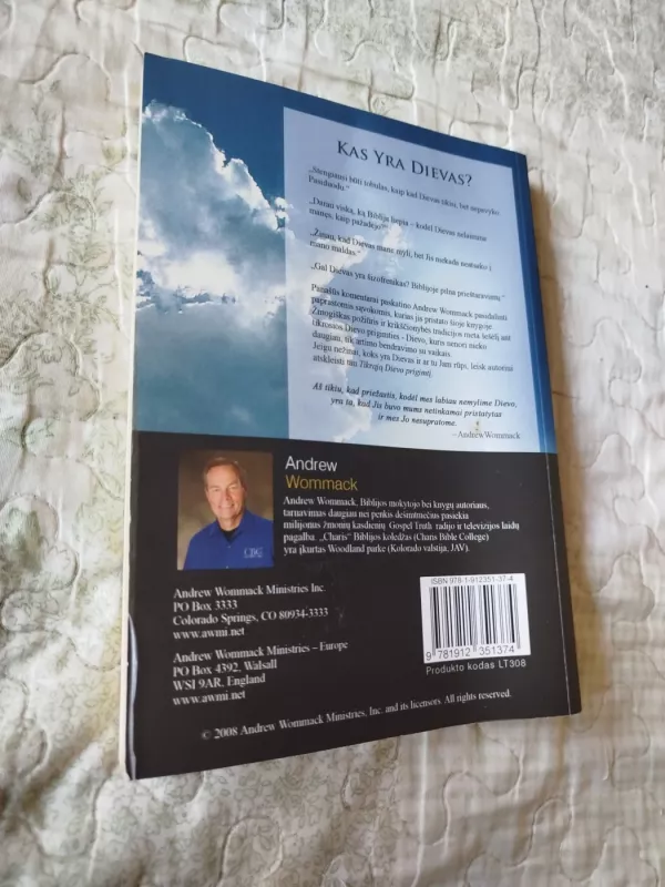 Tikroji dievo prigimtis - Andrew Wommack, knyga 6