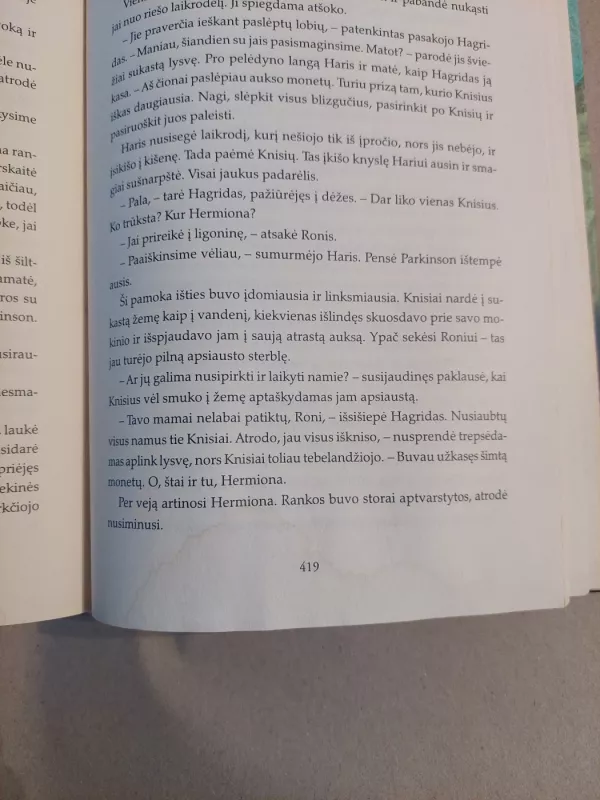 Haris Poteris ir Ugnies Taurė - Rowling J. K., knyga 5