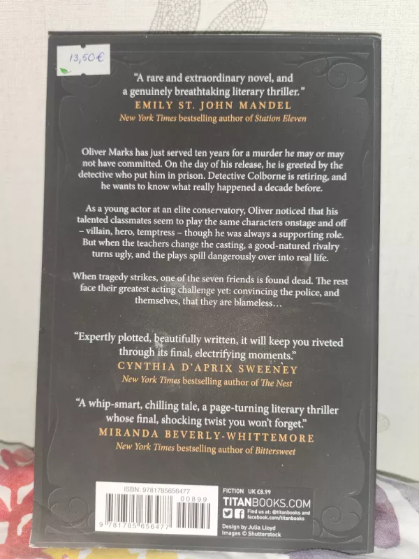 If We Were Villains - M. L. Rio, knyga 3