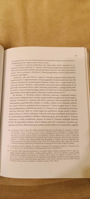 Sovietiniai partizanai Lietuvoje 1941-1944 m. - Rimantas Zizas, knyga 3